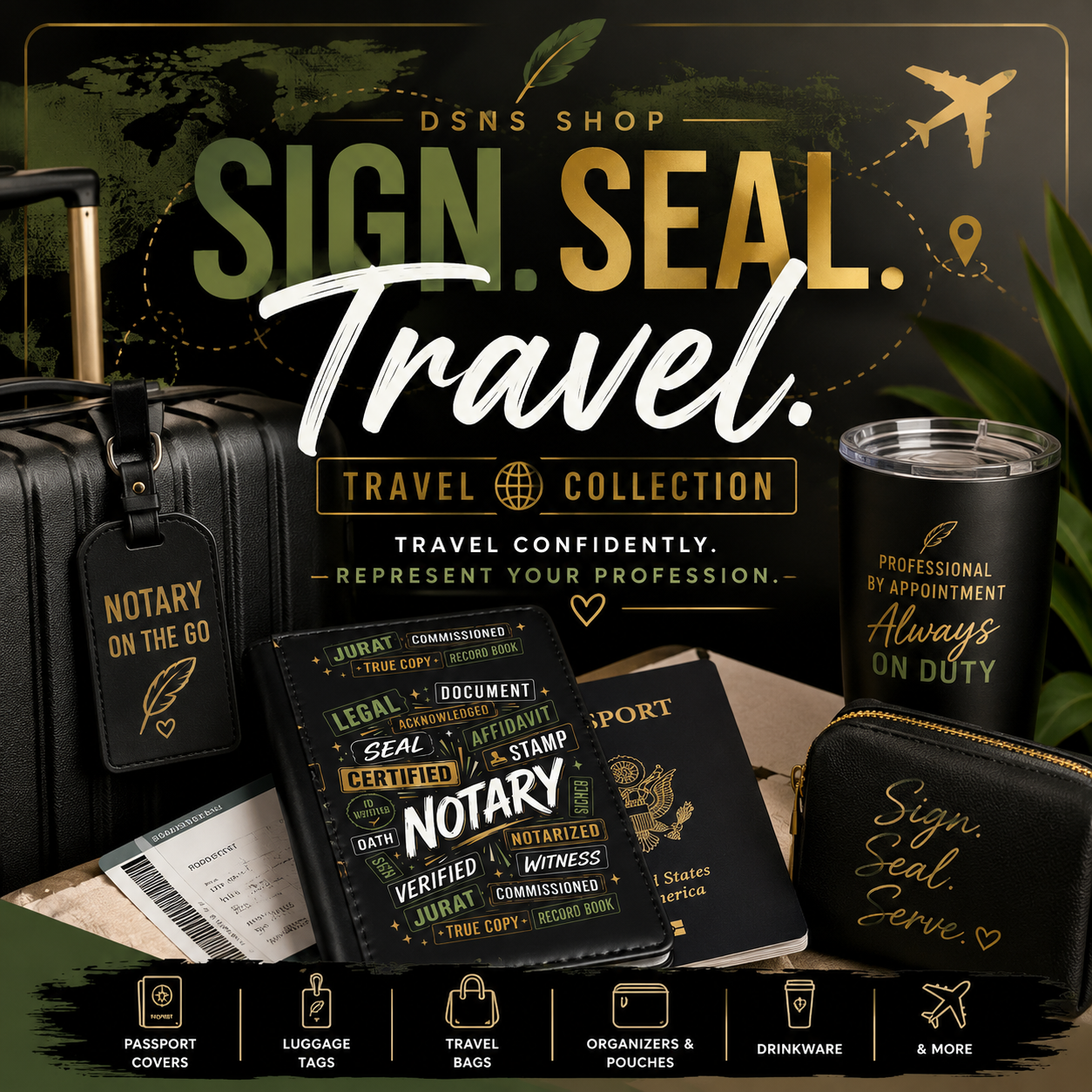 .✈️ Sign. Seal. Travel. Collection