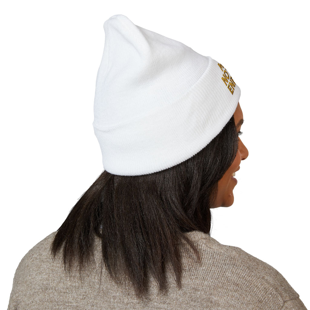 Main Notary Energy Embroidered Cuffed Beanie | Notary Public Gift