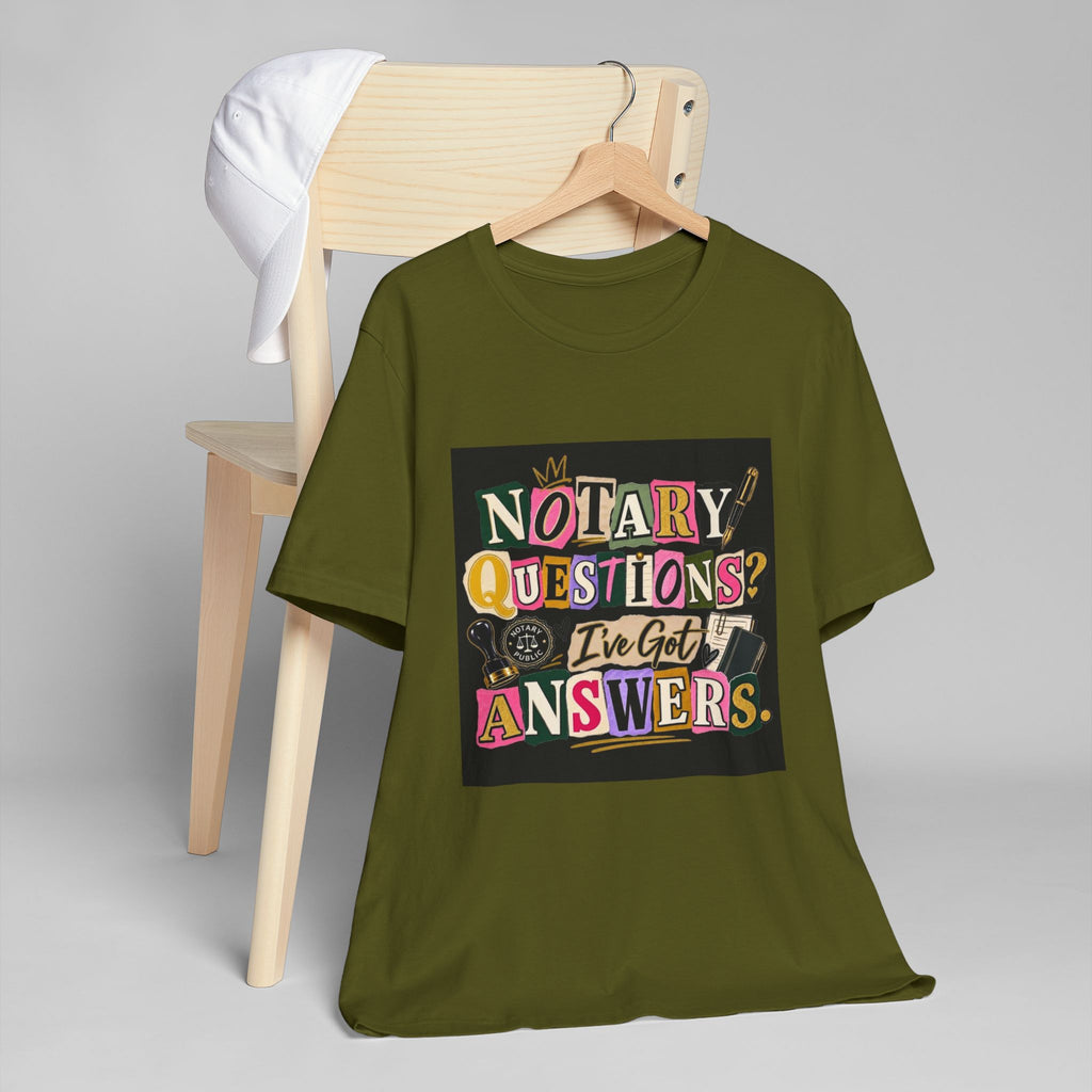 Peace, Love & Notarizations T-Shirt | Retro Notary Public Tee | Gift for Mobile Notaries & Loan Signing Agents