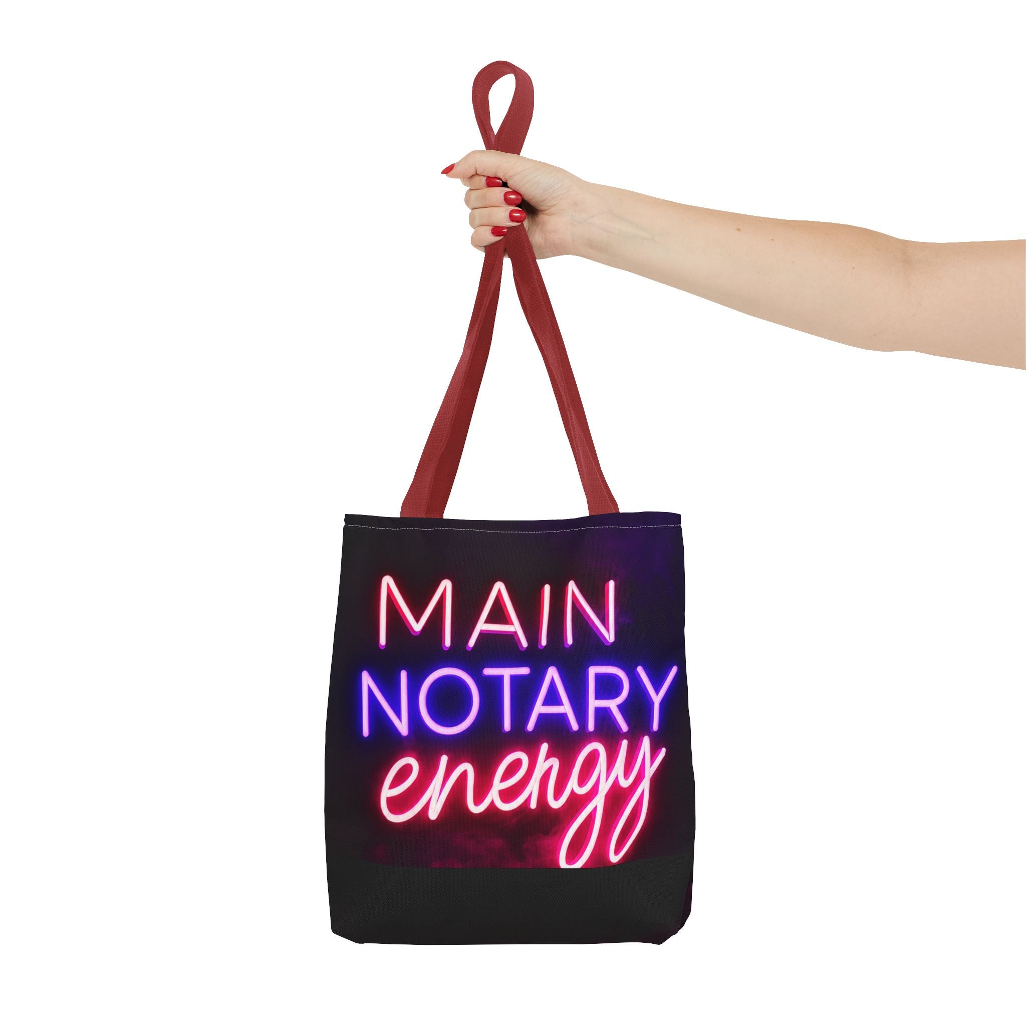 Main Notary Energy Tote Bag | Neon Notary Public Work Bag