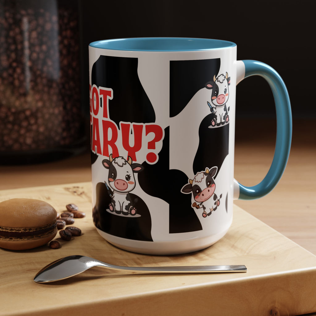 Got Notary? Cow Print Accent Coffee Mug | Funny Notary Public Gift | 11oz & 15oz