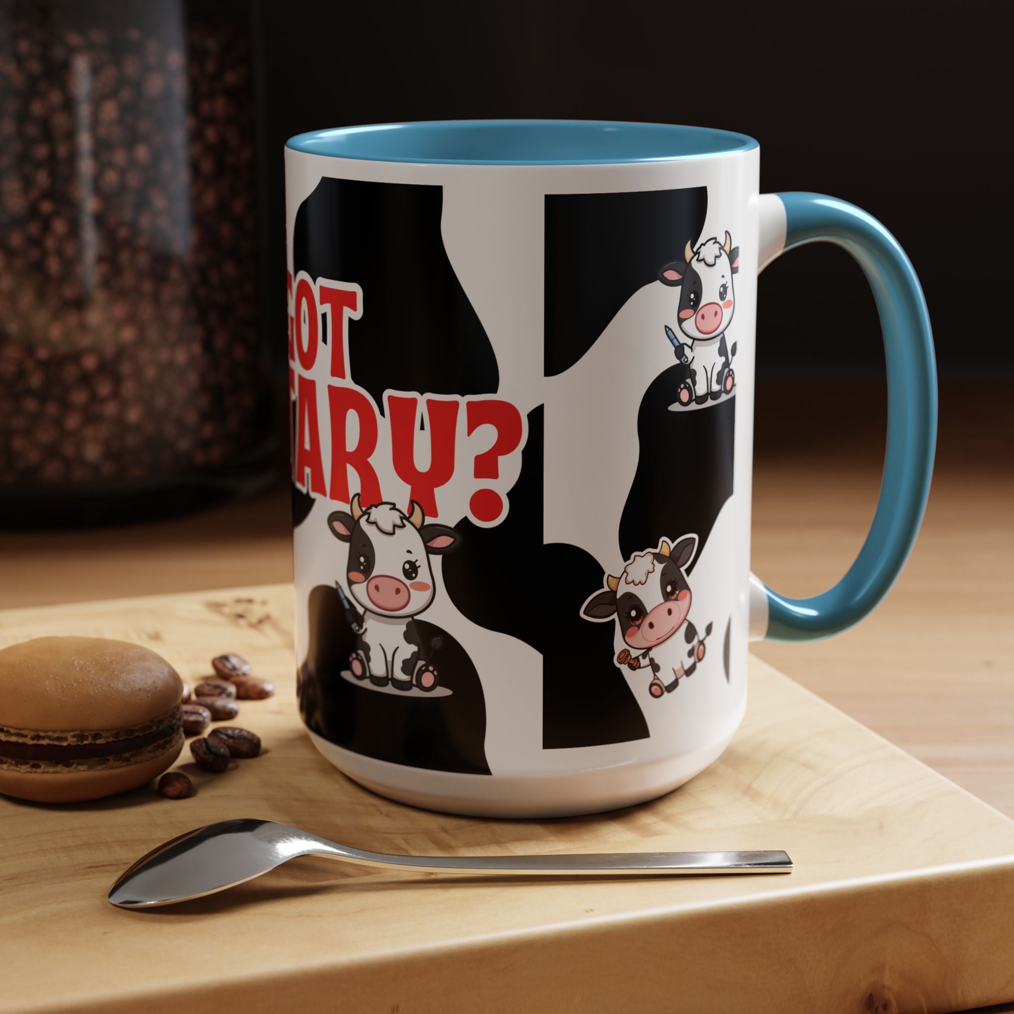 Got Notary? Cow Print Accent Coffee Mug | Funny Notary Public Gift | 11oz & 15oz