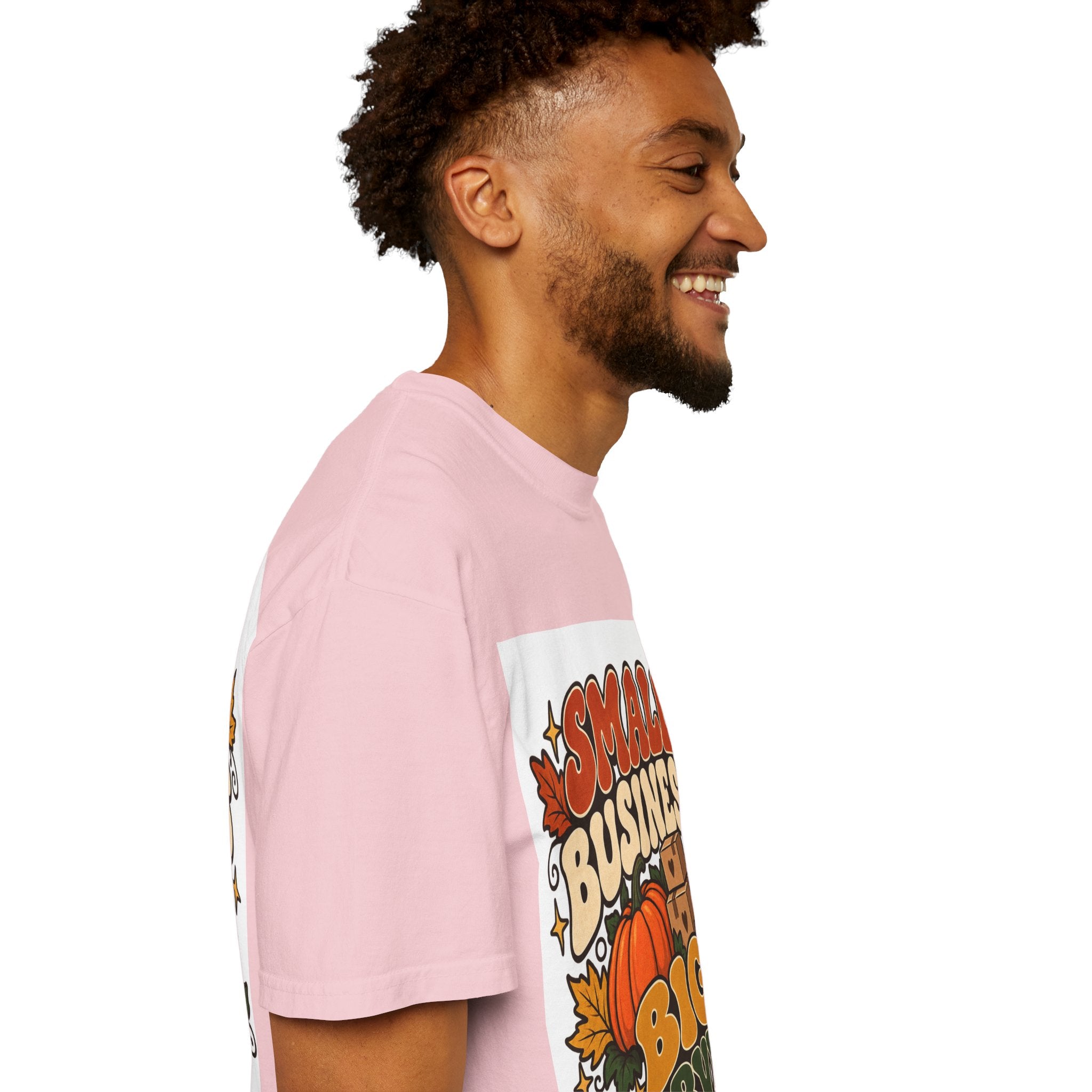 Small Business Big Harvest T-Shirt — Fall Entrepreneur Garment-Dyed Tee
