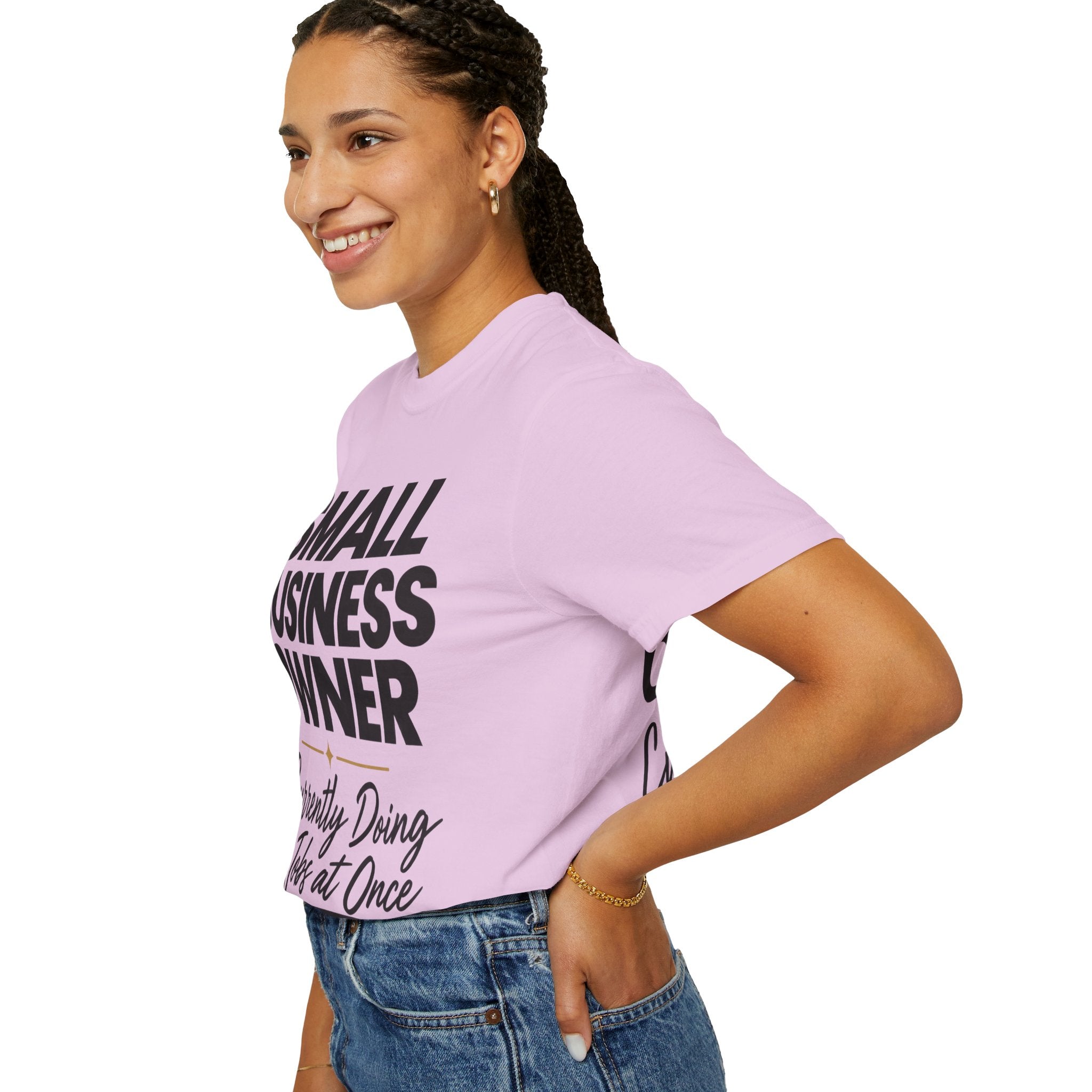 Small Business Owner T-Shirt | “Currently Doing 12 Jobs at Once” Funny Entrepreneur Tee