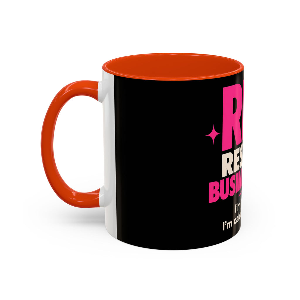 RBF Mug — "Resting Business Face: I'm not mad. I'm calculating profit."