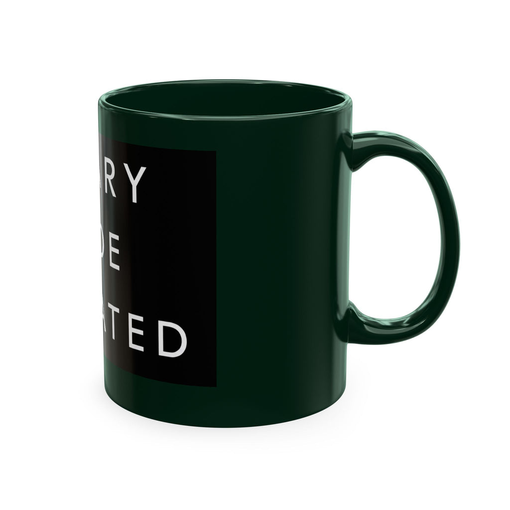 Notary Mode Activated Ceramic Mug — Funny Notary Gift, Office Coffee Cup