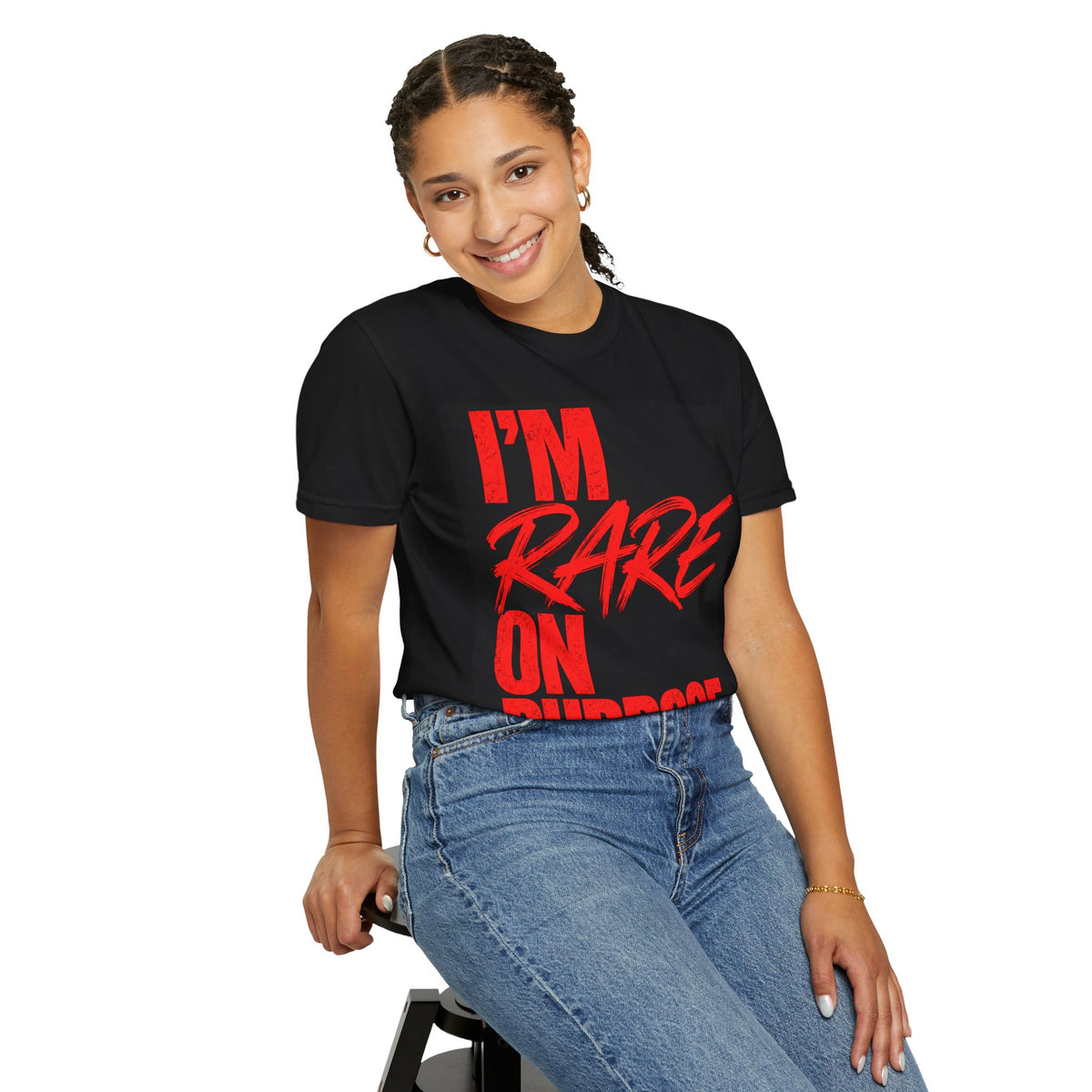 ❤️ I'm Rare on Purpose Heavyweight Graphic Tee