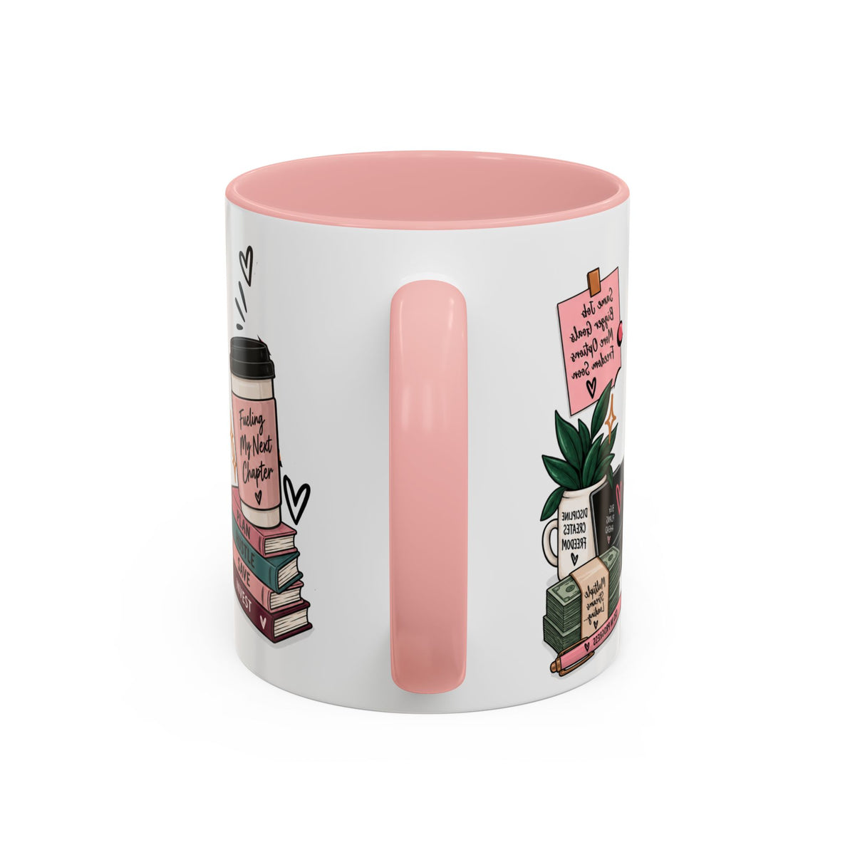 Clocked In, Dreaming Bigger Ceramic Mug — Side Hustle & Entrepreneur Coffee Cup