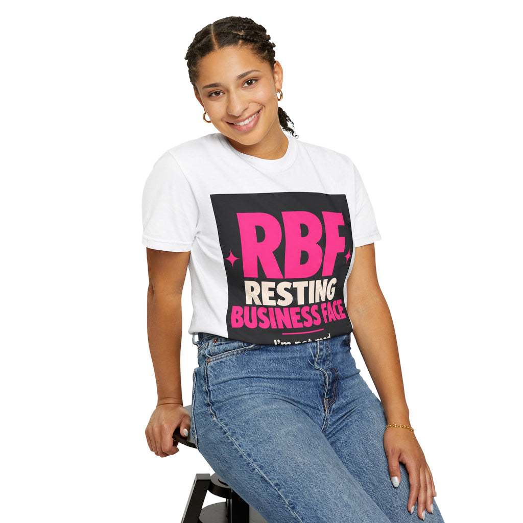 RBF Resting Business Face T-Shirt — I'm Not Mad, I'm Calculating Profit