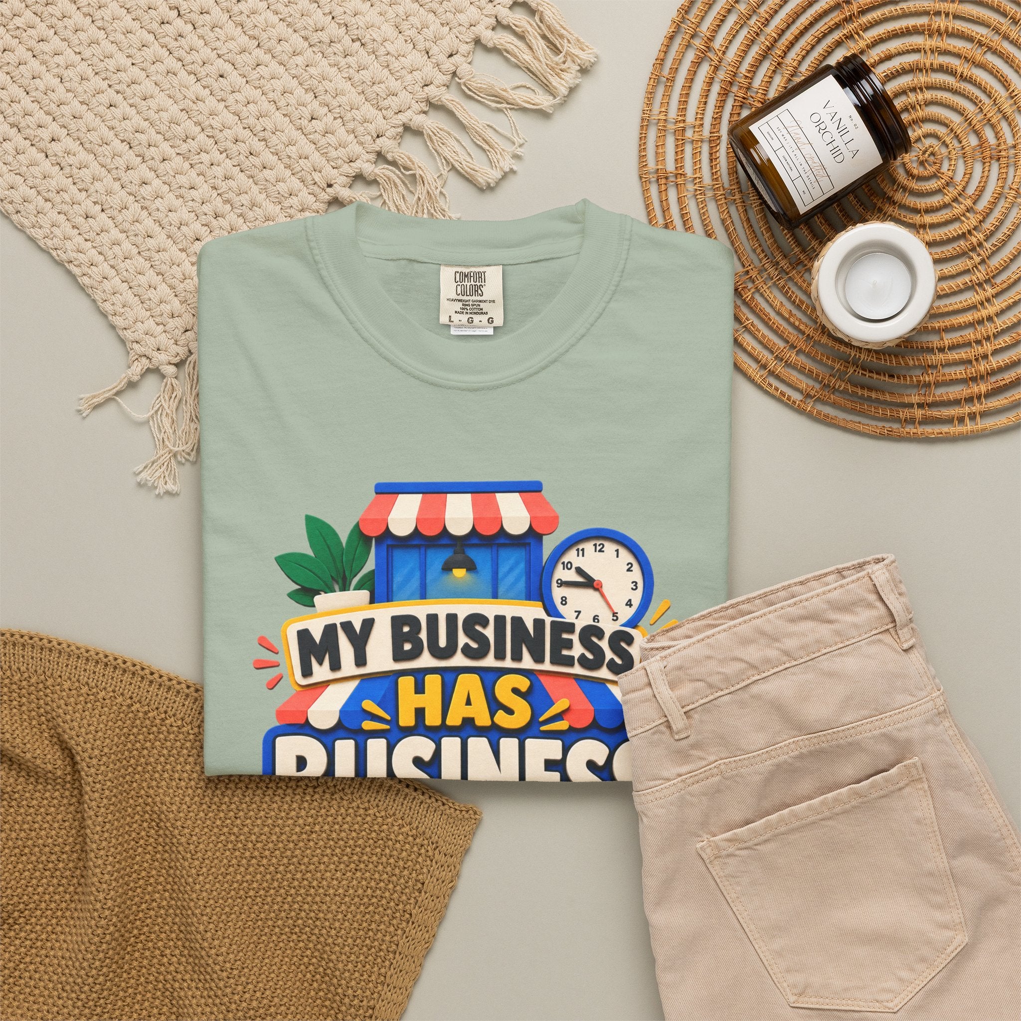 Funny Small Business Owner T-Shirt — “My Business Has Business Hours, I Do Not” Graphic Tee