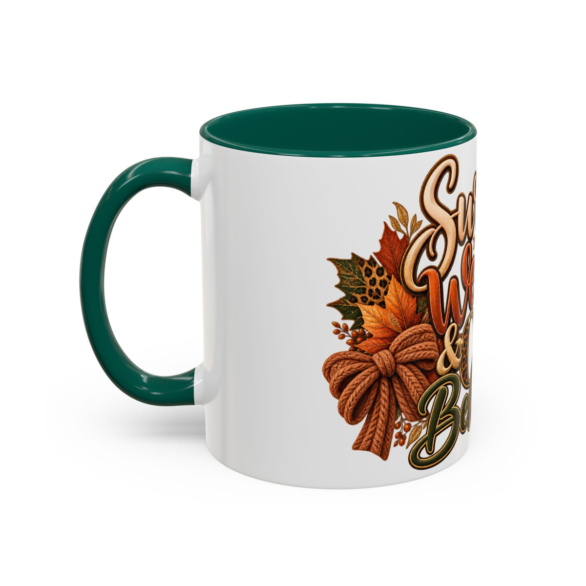 Sweater Weather & CEO Behavior Mug – Fall Pumpkin Latte Seasonal Coffee Cup (11oz/15oz)