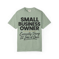 Small Business Owner T-Shirt | “Currently Doing 12 Jobs at Once” Funny Entrepreneur Tee
