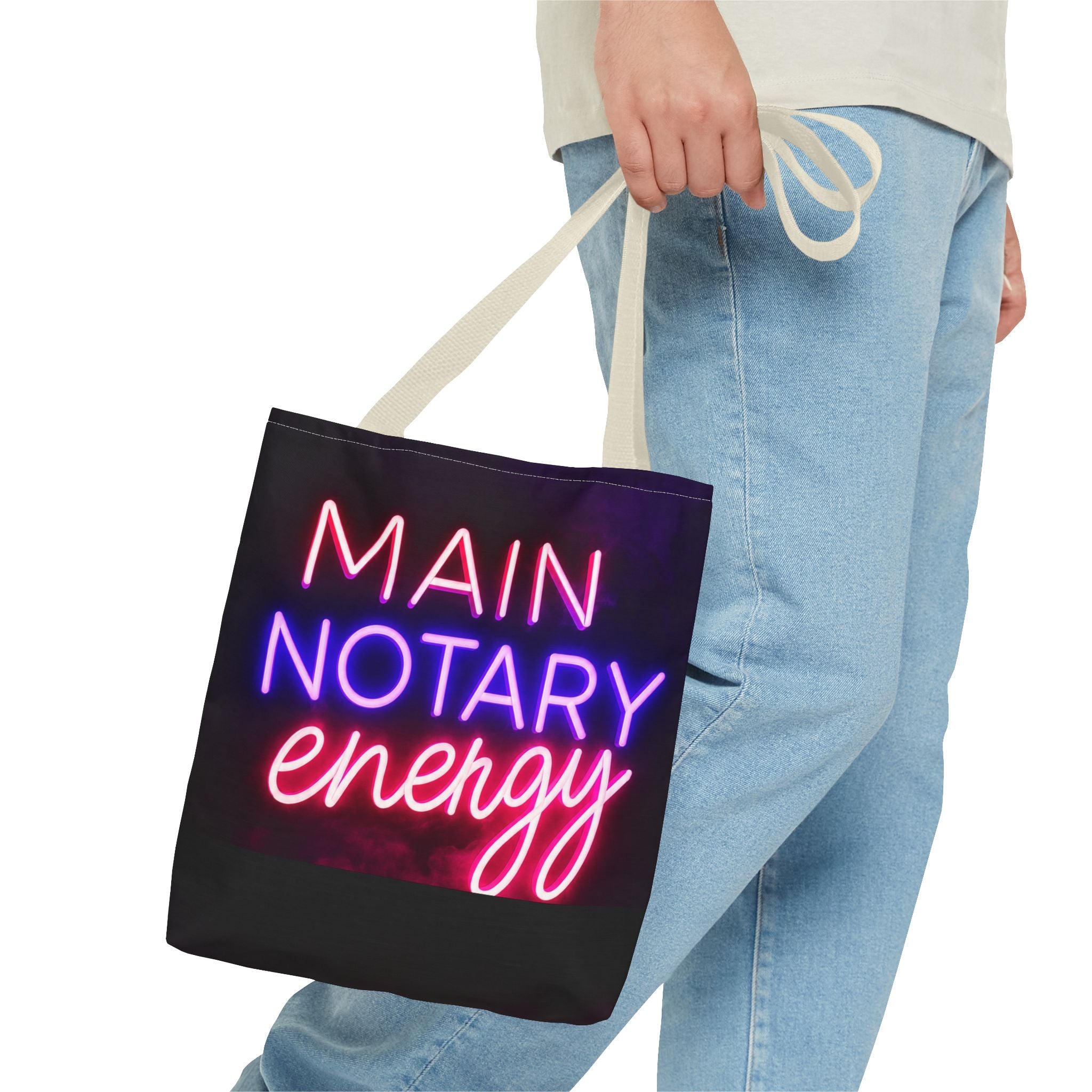 Main Notary Energy Tote Bag | Neon Notary Public Work Bag