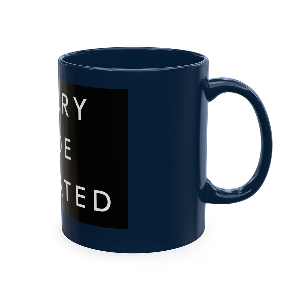 Notary Mode Activated Ceramic Mug — Funny Notary Gift, Office Coffee Cup