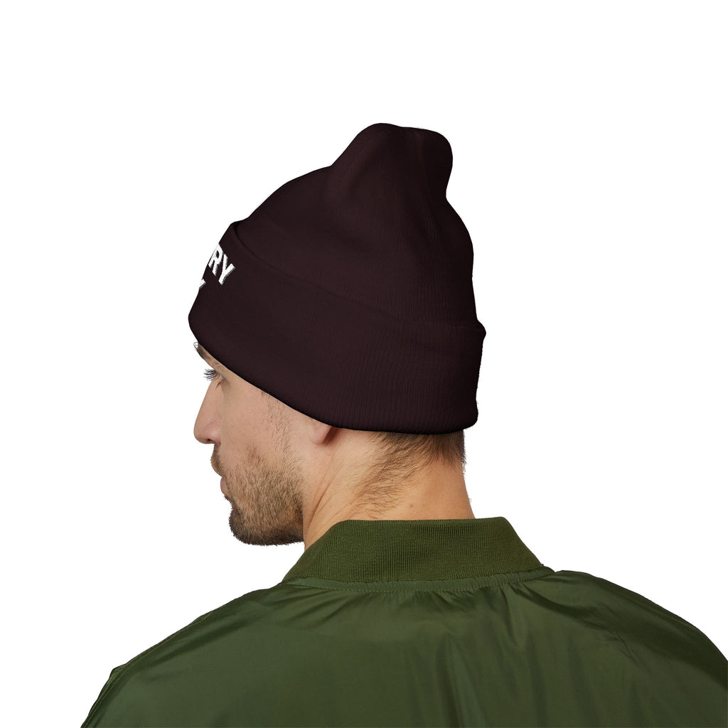 Notary Guy Embroidered Cuffed Beanie | Men's Notary Public Winter Hat