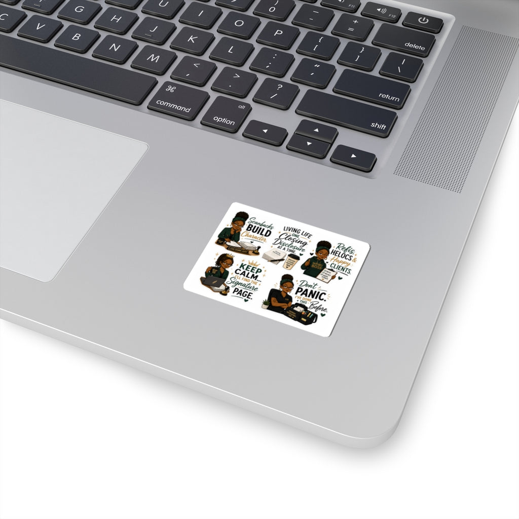 Loan Signing Agent Sticker Pack | Funny Notary & LSA Vinyl Stickers