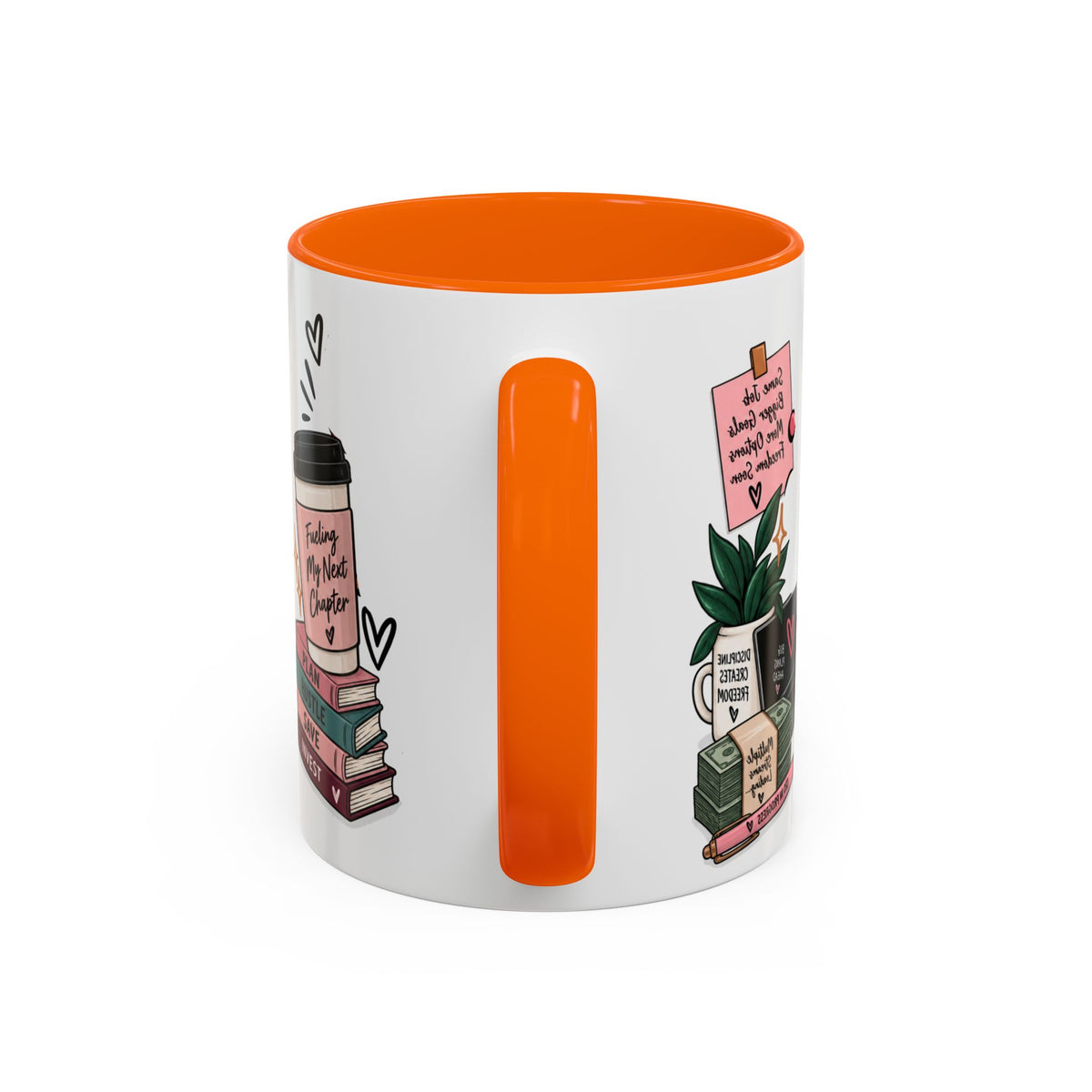 Clocked In, Dreaming Bigger Ceramic Mug — Side Hustle & Entrepreneur Coffee Cup