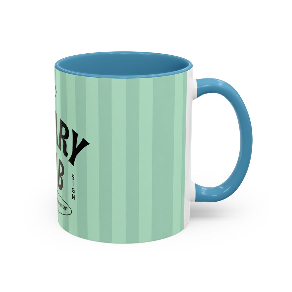 The Notary Club Accent Coffee Mug — Commissioned & Confident Notary Public Gift