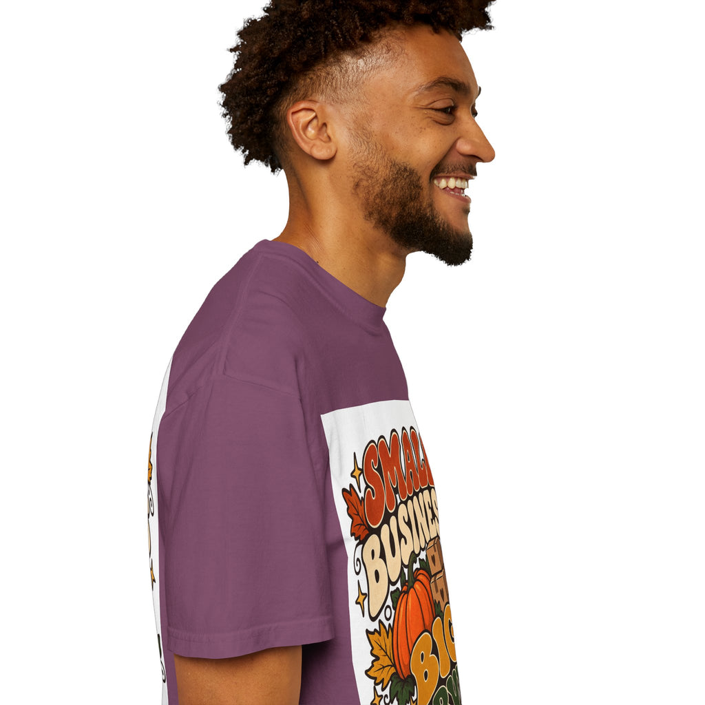 Small Business Big Harvest T-Shirt — Fall Entrepreneur Garment-Dyed Tee