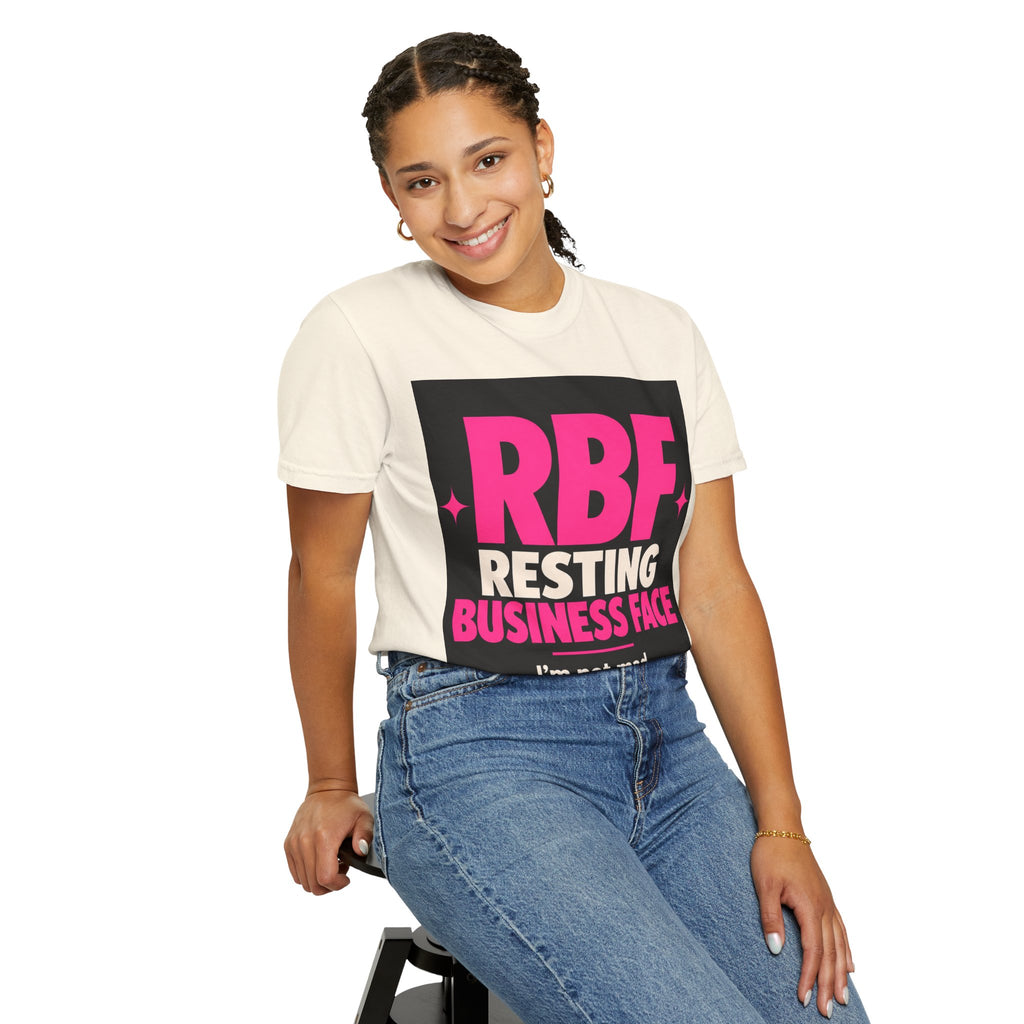 RBF Resting Business Face T-Shirt — I'm Not Mad, I'm Calculating Profit