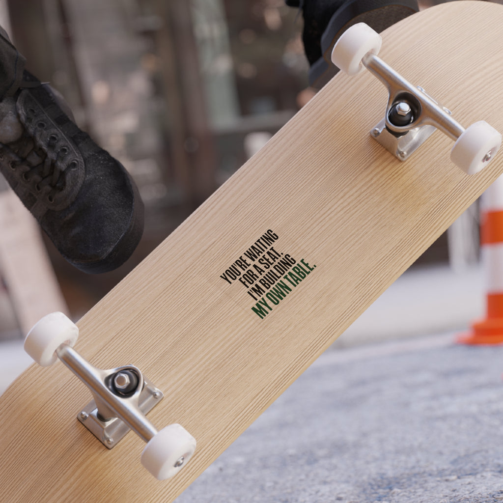 Building My Own Table Sticker — Transparent Outdoor Vinyl Decal