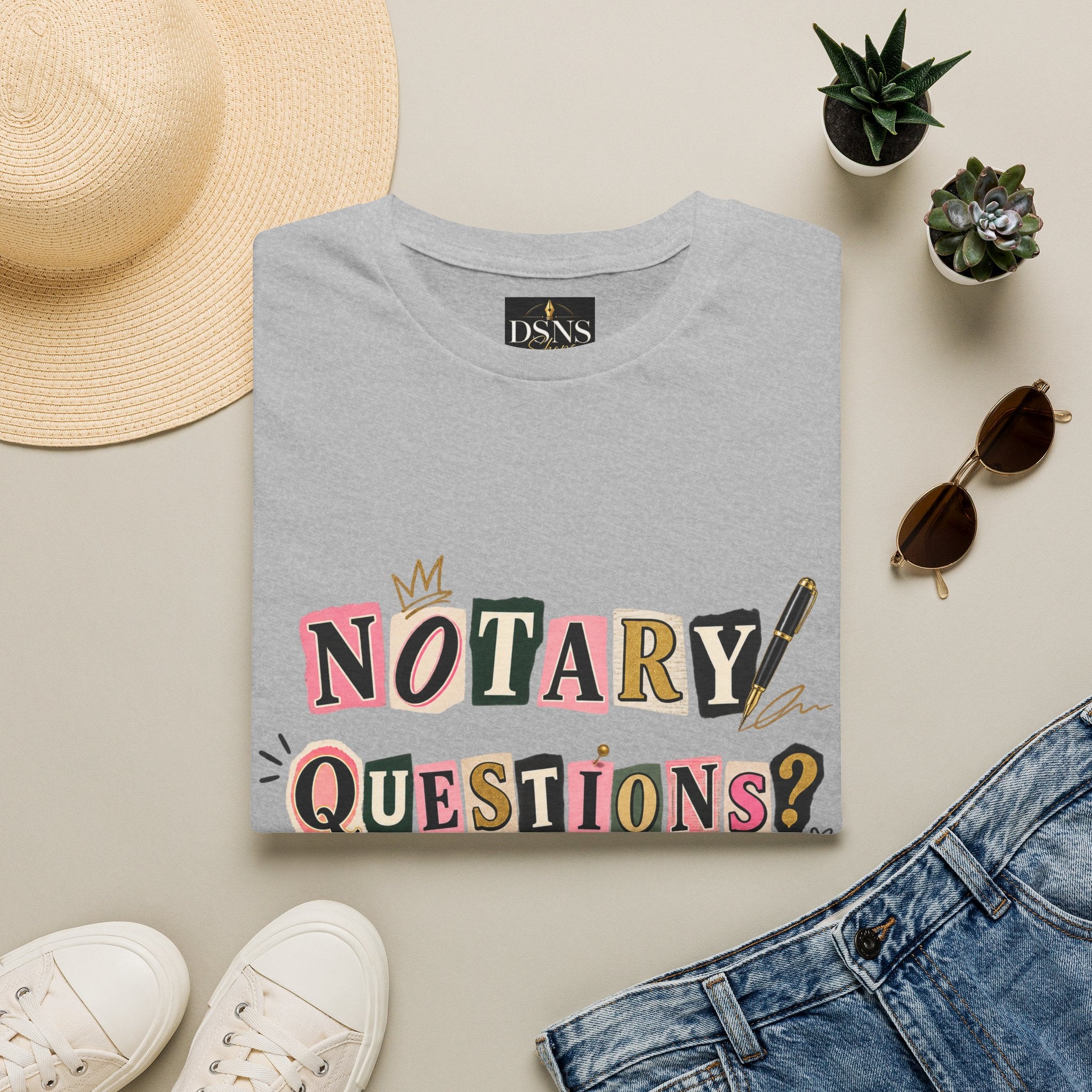 Notary Questions? I’ve Got Answers T-Shirt — Notary Public Graphic Tee