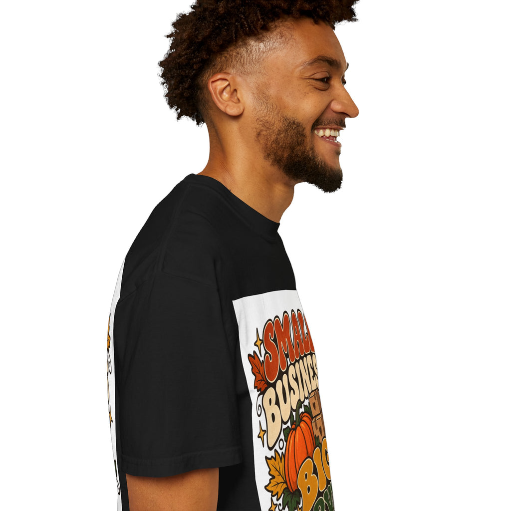 Small Business Big Harvest T-Shirt — Fall Entrepreneur Garment-Dyed Tee