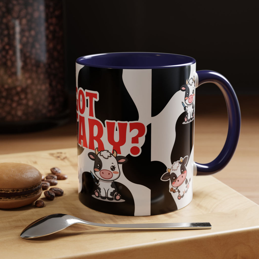 Got Notary? Cow Print Accent Coffee Mug | Funny Notary Public Gift | 11oz & 15oz