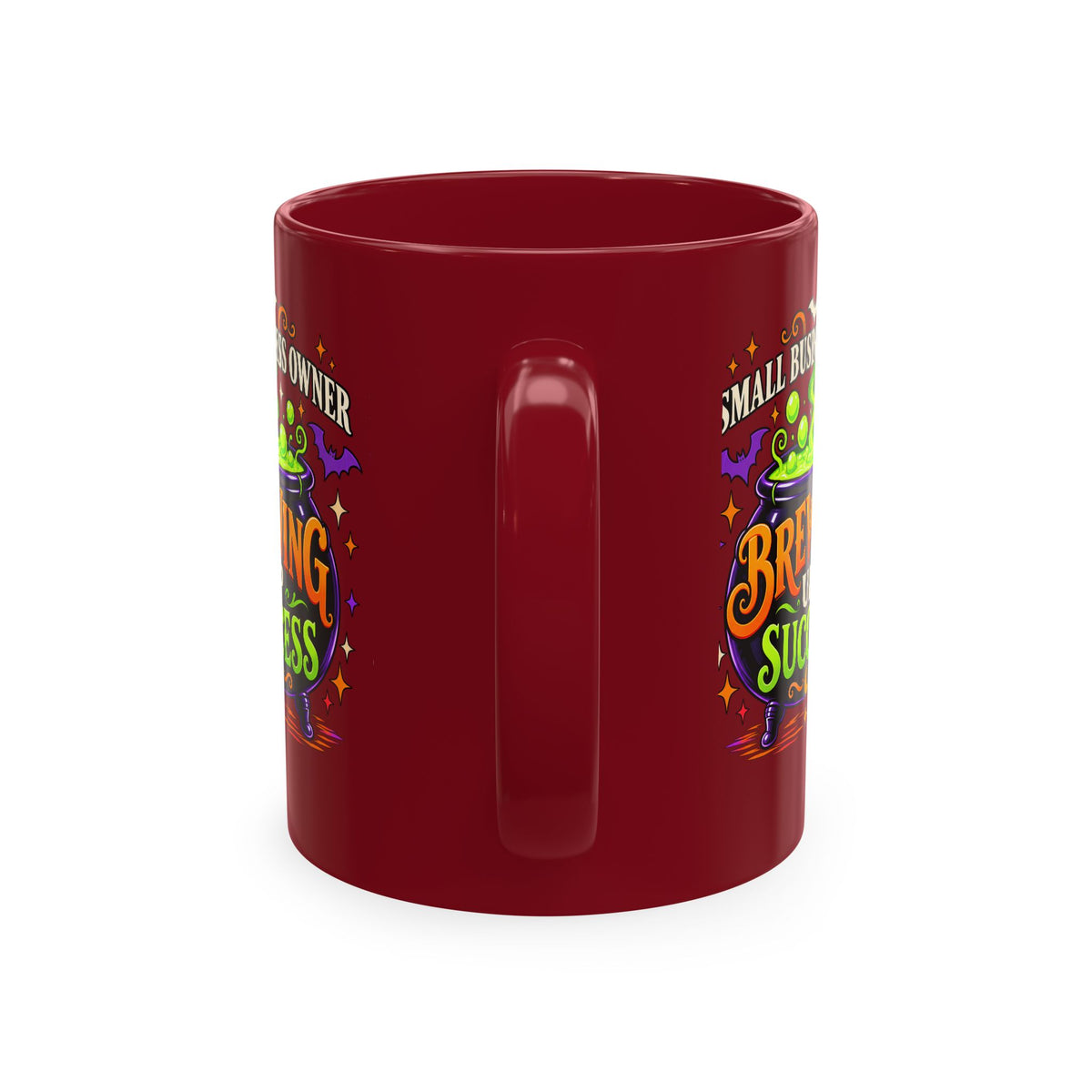 Brewing Up Success Mug | Small Business Owner Halloween Ceramic Coffee Cup