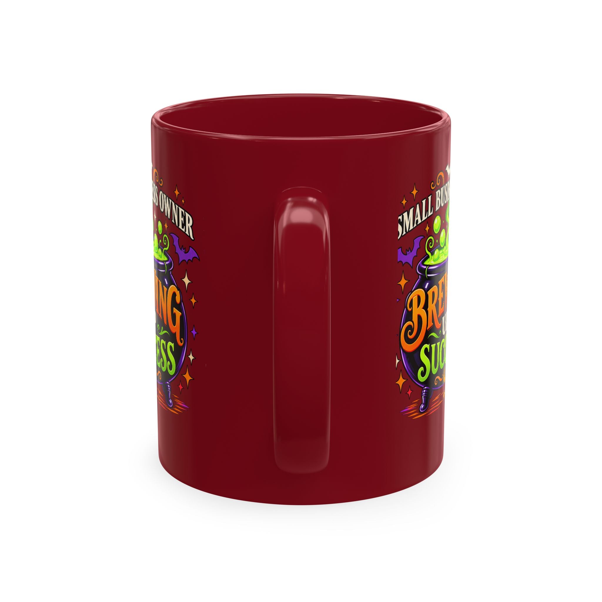 Brewing Up Success Mug | Small Business Owner Halloween Ceramic Coffee Cup