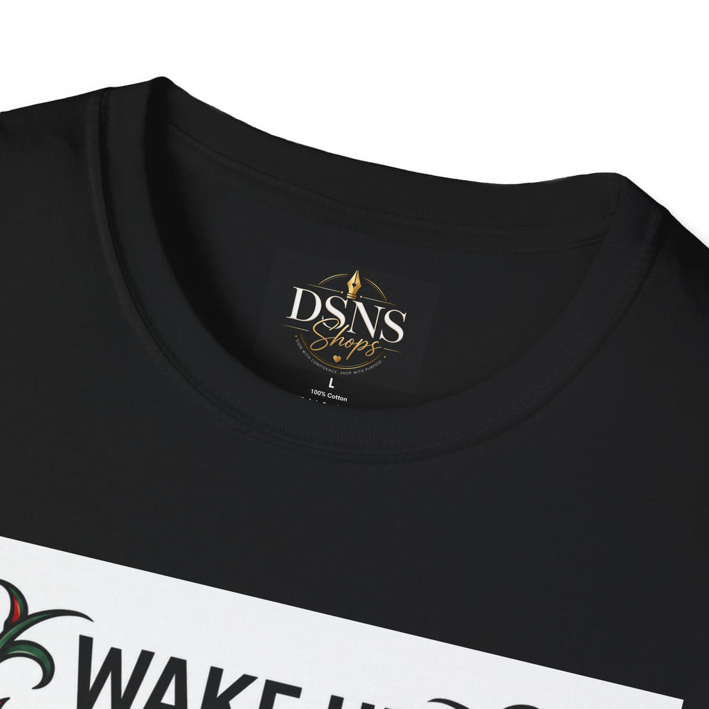 Wake Up Beauty, It’s Time to Beast Tee — Rose & Thorn Graphic Shirt