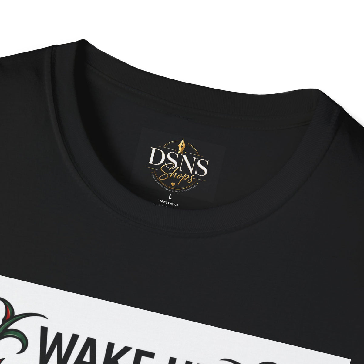 Wake Up Beauty, It’s Time to Beast Tee — Rose & Thorn Graphic Shirt