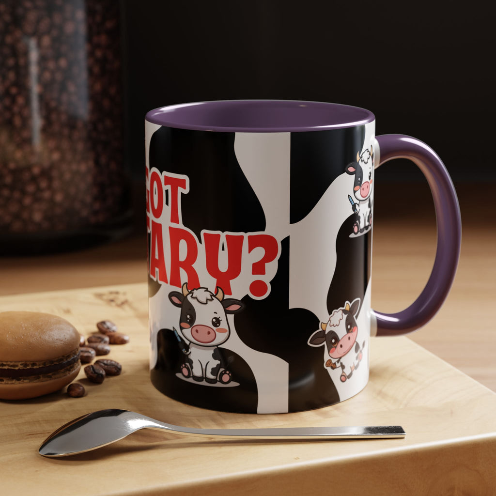 Got Notary? Cow Print Accent Coffee Mug | Funny Notary Public Gift | 11oz & 15oz