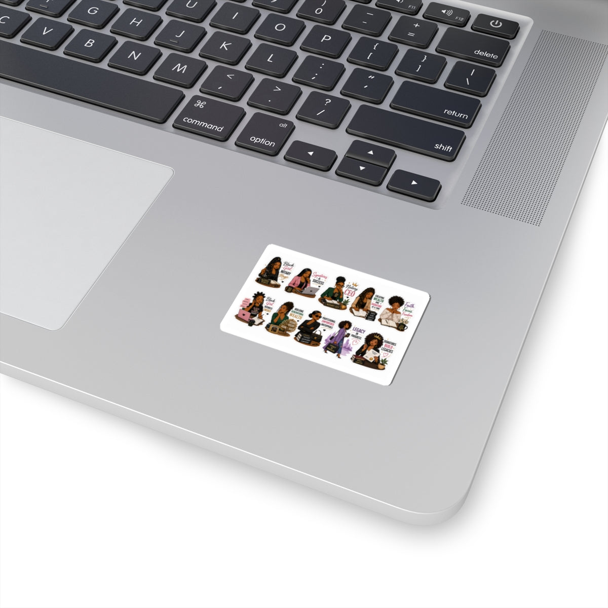 Black Girl Entrepreneur Sticker Pack | CEO Mindset Vinyl Stickers | Business Boss Decals | Women in Business | Laptop & Planner Stickers