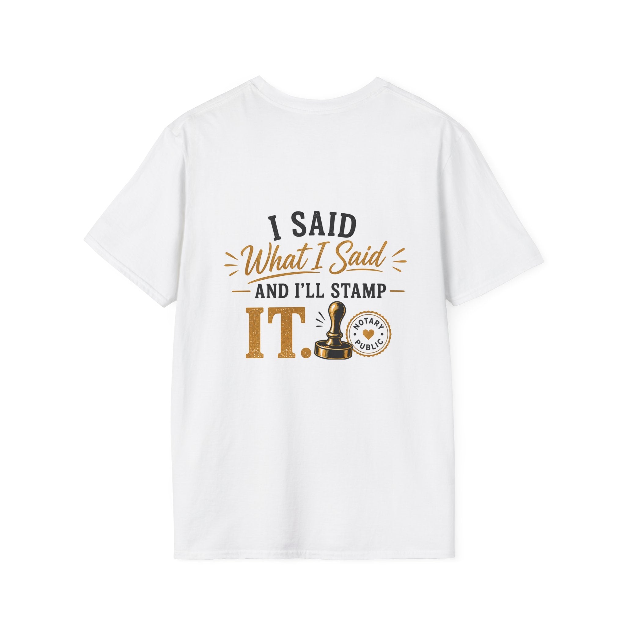 Notary FAQ T-Shirt | Funny Notary Public Shirt | Mobile Notary & Loan Signing Agent Gift