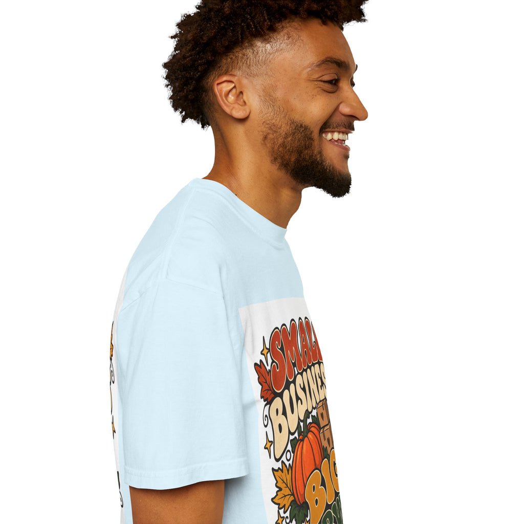 Small Business Big Harvest T-Shirt — Fall Entrepreneur Garment-Dyed Tee