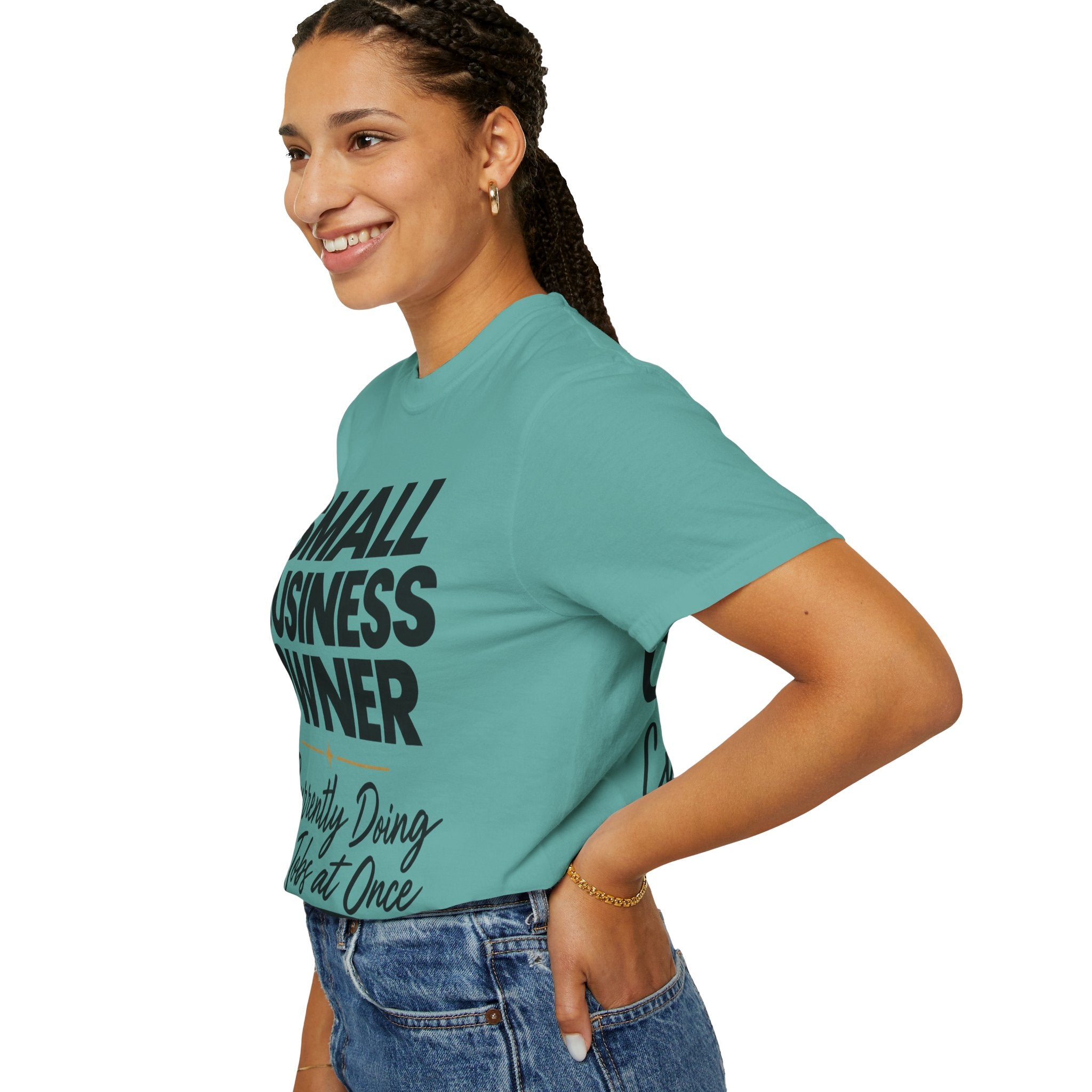 Small Business Owner T-Shirt | “Currently Doing 12 Jobs at Once” Funny Entrepreneur Tee