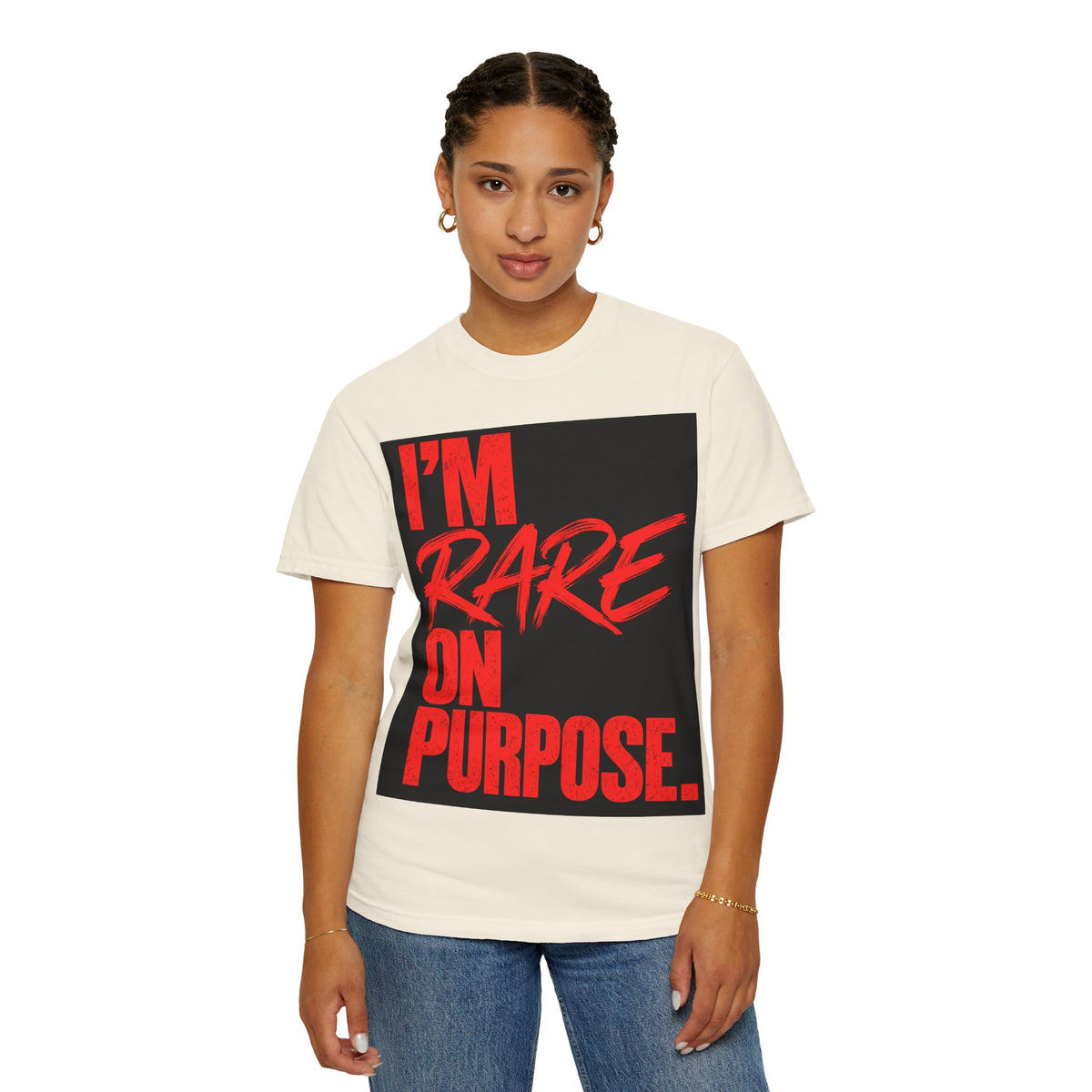 ❤️ I'm Rare on Purpose Heavyweight Graphic Tee
