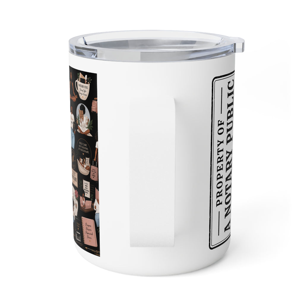 Notary Life Collage | 10oz Insulated Coffee Mug