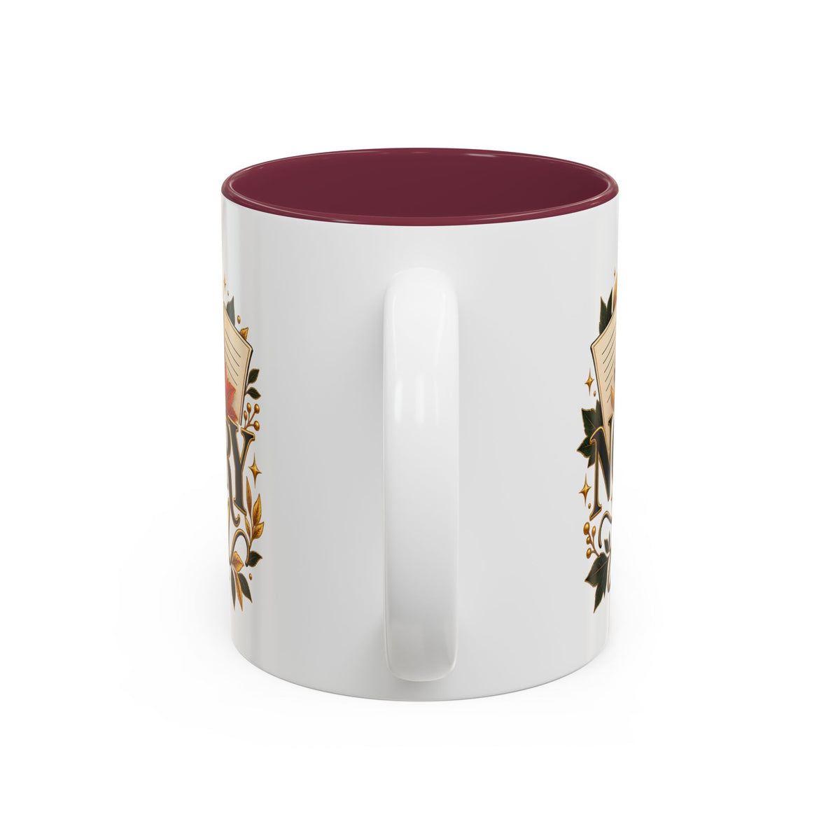 Notary Season Fall Accent Mug — Autumn Notary Public Coffee Cup