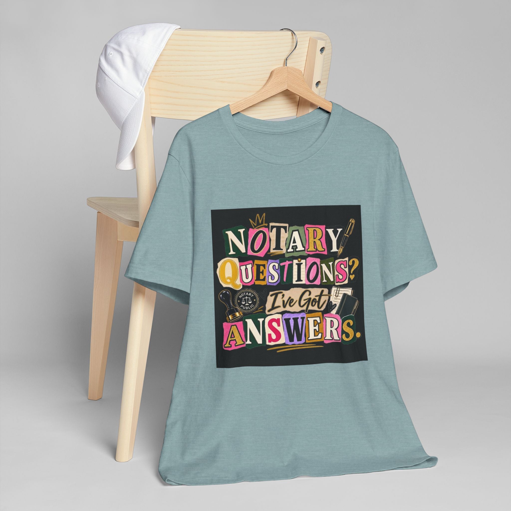 Peace, Love & Notarizations T-Shirt | Retro Notary Public Tee | Gift for Mobile Notaries & Loan Signing Agents