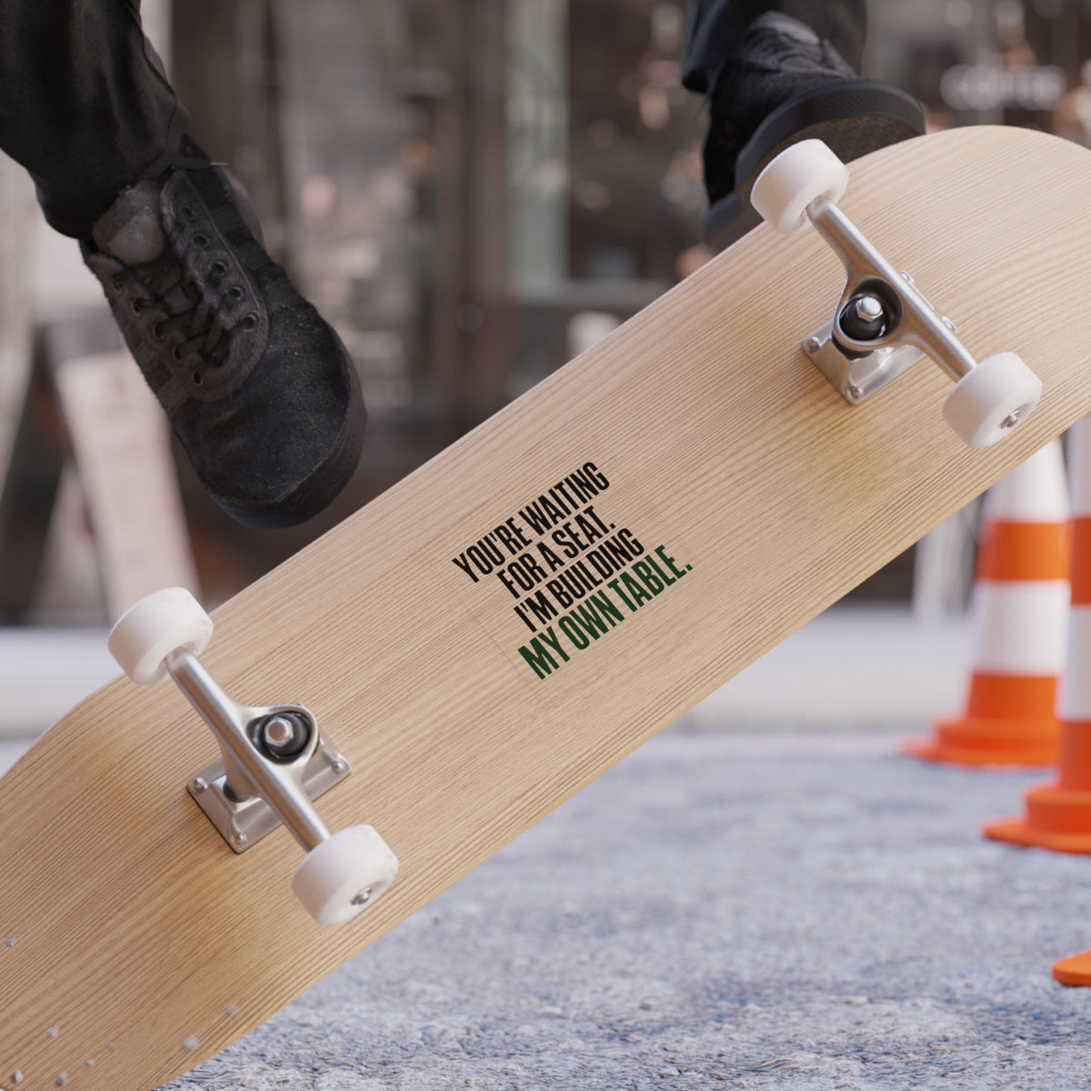 Building My Own Table Sticker — Transparent Outdoor Vinyl Decal