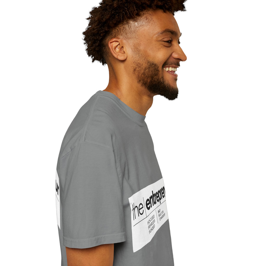 The Entrepreneur Garment-Dyed T-Shirt — Focused, Fearless, Funded Business Owner Tee