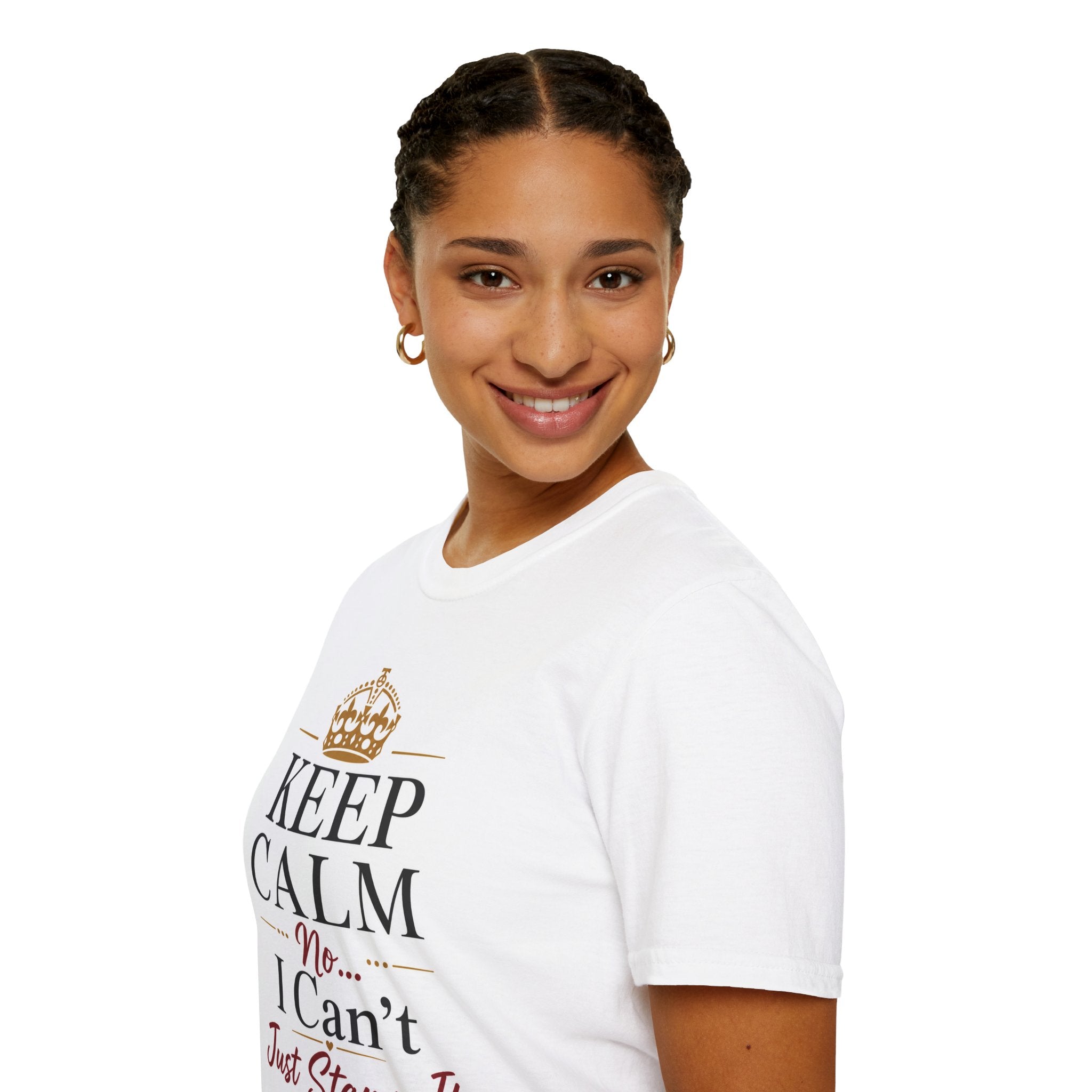 Keep Calm... No, I Can't Just Stamp It. | Funny Notary Public T-Shirt | Mobile Notary Gift | Loan Signing Agent Tee