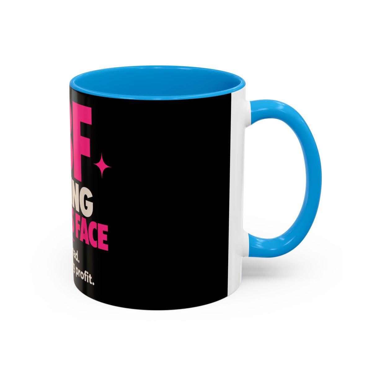 RBF Mug — "Resting Business Face: I'm not mad. I'm calculating profit."