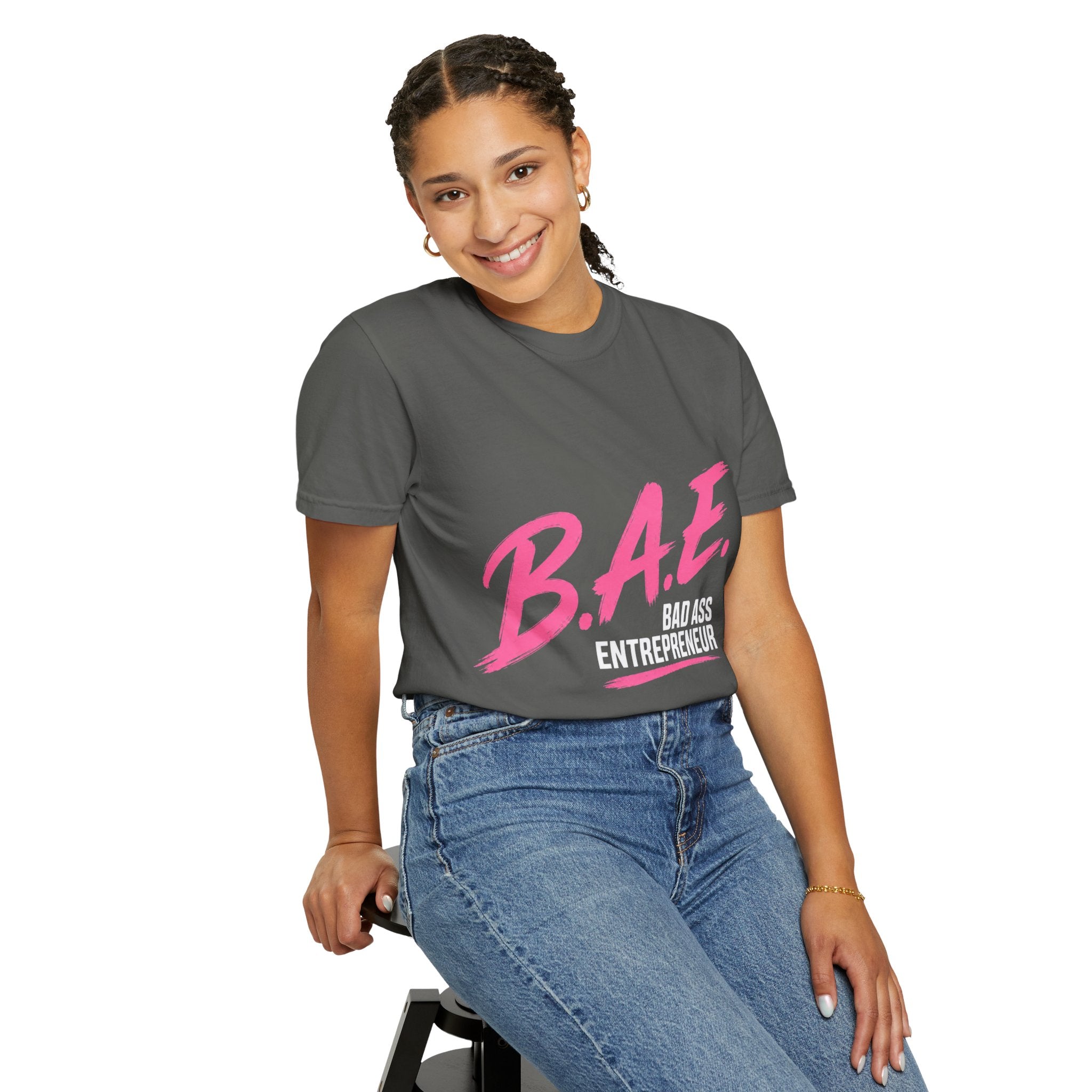 B.A.E. Bad Ass Entrepreneur Graphic Tee | Bold Business Owner Shirt