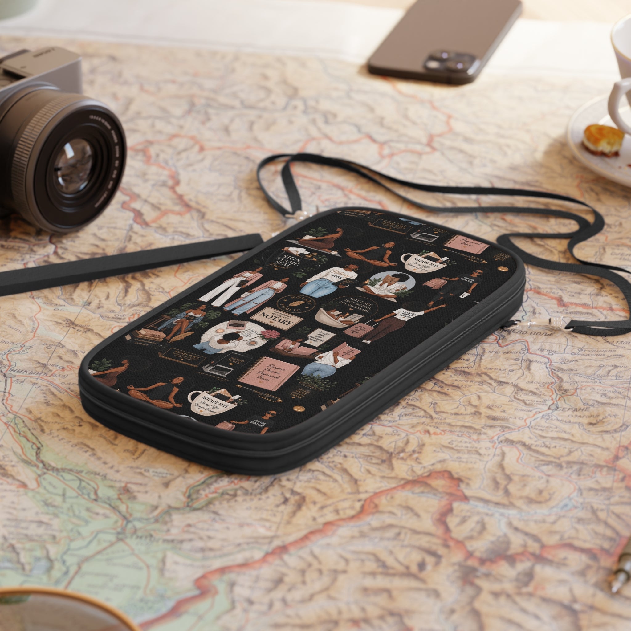 Notary Travel Wallet | Passport Holder & Organizer for Notaries, Loan Signing Agents & Entrepreneurs
