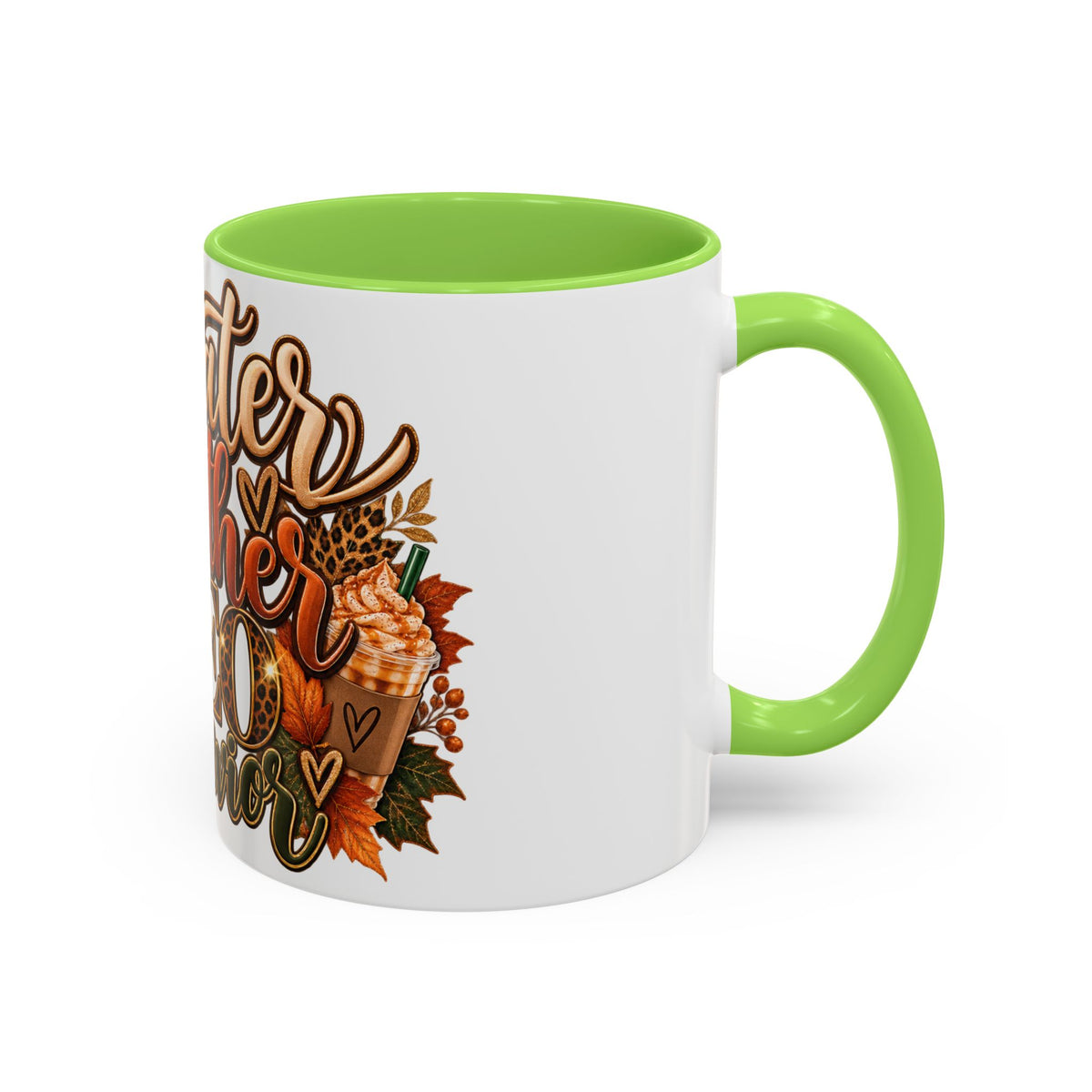 Sweater Weather & CEO Behavior Mug – Fall Pumpkin Latte Seasonal Coffee Cup (11oz/15oz)