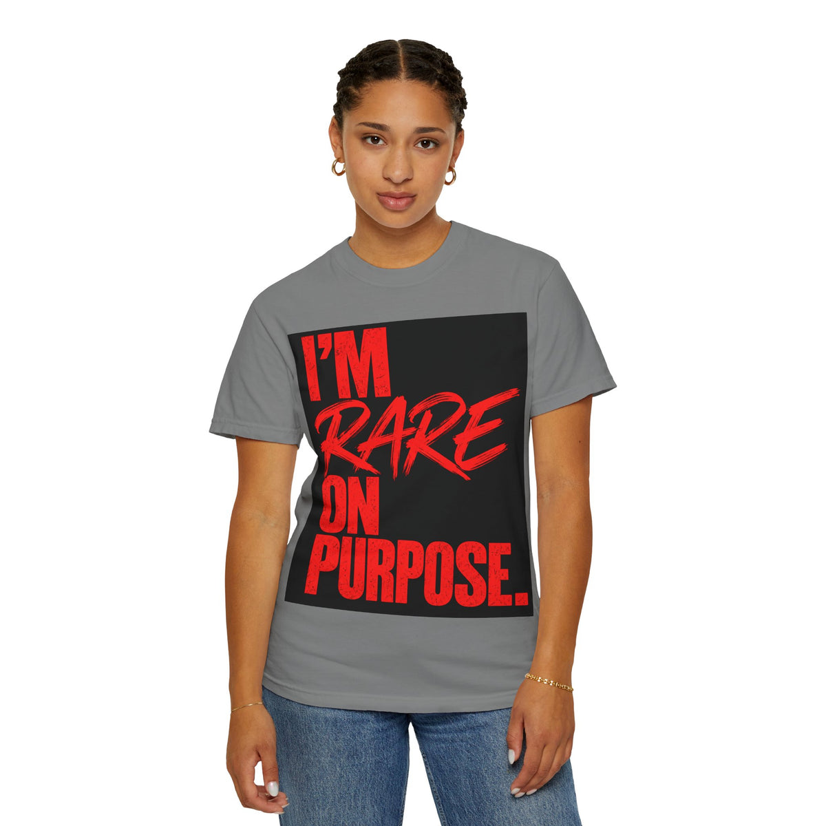 ❤️ I'm Rare on Purpose Heavyweight Graphic Tee