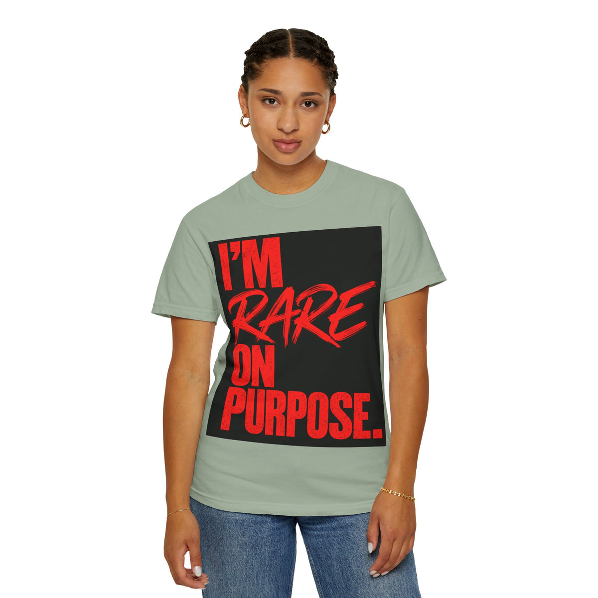 ❤️ I'm Rare on Purpose Heavyweight Graphic Tee